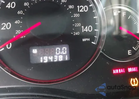 2009 Subaru Legacy 2.5I Limited из США, поврежденный, VIN 4S3BL626X97222960